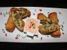 Potato, Spinach and Goat Cheese Eggrolls With Sundried Tomato. Recipe by Chef #1177072