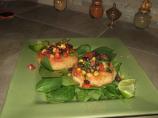 Shrimp Cakes With a Black Bean and Corn Salsa