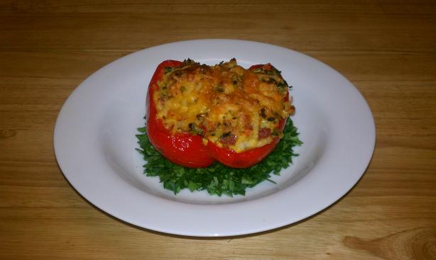 Stuffed Red Peppers With Hash Browns. Photo by j.moskal_9286955