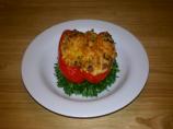 Stuffed Red Peppers With Hash Browns