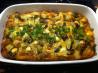 Potato Strata With Spinach, Sausage and Goat Cheese. Recipe by aeht206
