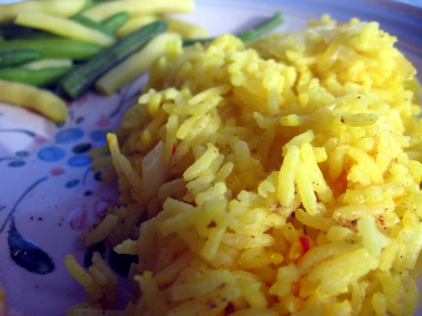 Saffron Rice. Photo by Dreamer in Ontario