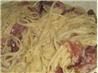 Pasta Carbonara. Recipe by chia