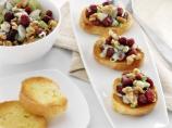 Walnut Cranberry Crostini