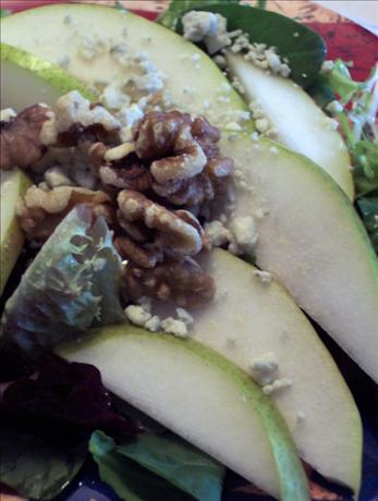 pear and blue cheese salad. Photo by HeatherFeather