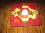 Cottage Cheese and Fresh Fruit Plate. Photo by Chef #848413
