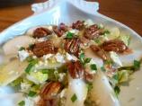 Pear, Blue Cheese, Walnut and Bacon Salad