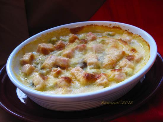 Asparagus Ham Casserole. Photo by Annacia