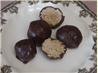 Chocolate Dipped Krispies Peanut Butter Balls