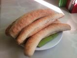 Czech Rohlik (Roll) Baked in Oven