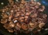 Mushrooms With Bacon and Onion in Red Wine Reduction. Recipe by Yami Zuma