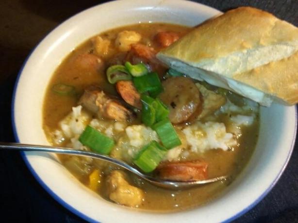 Louisiana Chicken and Sausage Gumbo(The Real Stuff). Photo by Piper C
