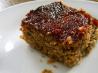 Three Bean and Flax Bars With Marmalade Glaze