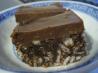 Chocolate Peanut Butter Crispy Squares (Vegan, Gluten-Free). Recipe by Ravenhood