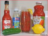 Tomato, Cucumber and Clam Juice Spiced Up