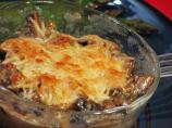 Chops' Mushroom Gratin With Asiago Cheese -- Lightened!