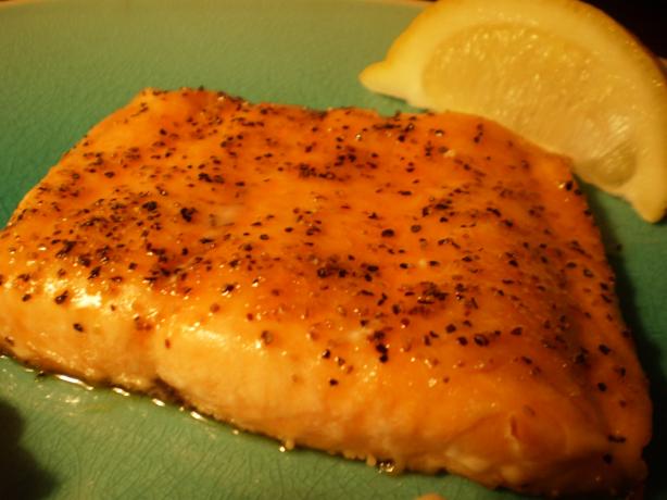 Peppery-Sweet Oven-Roasted Salmon. Photo by breezermom