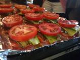 Zucchini and Tomato Stacks. Photo by milliwuu