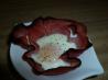 Baked Egg in Ham Cups With Parmesan and Green Onion. Recipe by Ambervim