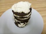 Chocolate Wafer Ice Box Cake With Fresh Strawberries