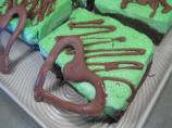 Choc Mint Cheesecake Slice (Bars)