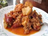 Cajun Jambalaya With Catfish, Scallops and Shrimp. Photo by Rita~