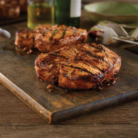 Grilled Bone-In Pork Chops With Hawaiian Marinade. Photo by National Pork Board