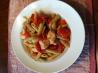 Warm Roasted Chicken Salad With Whole Wheat Penne. Recipe by Deb Wolf