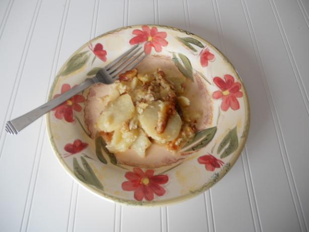 Bacon and Swiss Au Gratin Potatoes. Photo by Jennibear