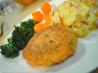 Simple Savory Salmon Patties. Recipe by Annacia