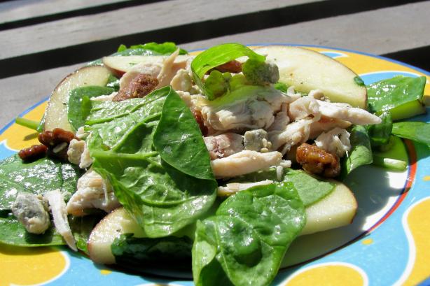 Apple, Chicken and Stilton Salad. Photo by lazyme