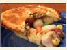Deep-Dish Chicken Pot Pie. Recipe by HeatherP