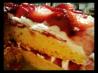 Strawberry Cream Cake. Recipe by sofie-a-toast