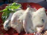 Chicken in Basil Lemon Cream