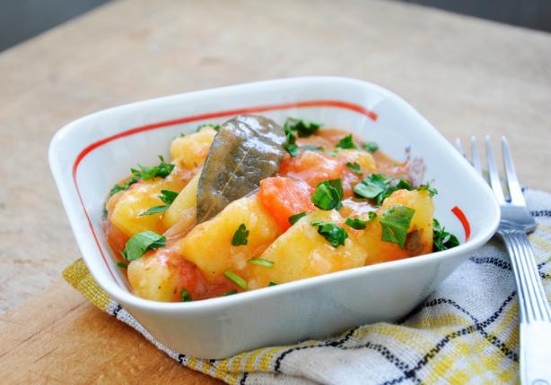 Potato and Carrot Stew. Photo by gourmandelle