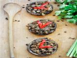 Basic Stuffed Portobello Mushrooms