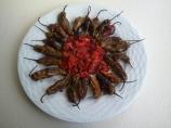Roasted Shishito Peppers With Shiitake Mushrooms and Cherry Toma