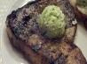 Grilled Marinated Swordfish Steaks With Avocado Butter. Recipe by breezermom