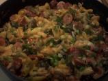 Cheesy Pasta and Sausage. Photo by Hippie2MARS