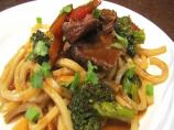 Asian Chuck Pot Roast With Veggies and Udon Noodle. Photo by Rita~
