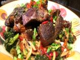 Asian Chuck Pot Roast With Veggies and Udon Noodle. Photo by Rita~