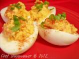 Pimento Cheese Stuffed Deviled Eggs. Photo by Chef shapeweaver &copy;