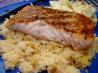 Grilled Salmon With Brown Butter Couscous