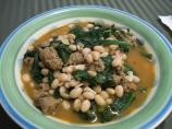 White Beans, Sausage, & Kale Stew