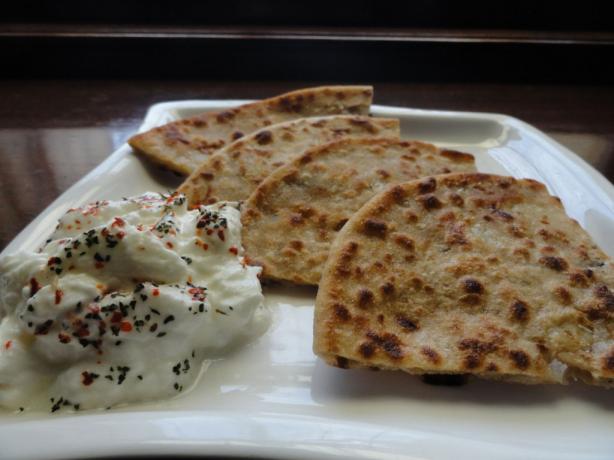 Alu Paratha - Mashed Potato Stuffed Bread. Photo by Chef #2251036