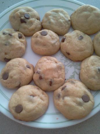 Almond Chocolate Chip Cookies (No Baking Powder/Soda!). Photo by BrutalAngel