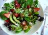 Strawberry Avocado Salad With Field Greens
