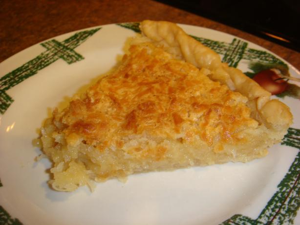 Easy Coconut Pie. Photo by Barenaked Chef