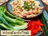 Crockpot Peanut Thai Chicken Lettuce Wraps