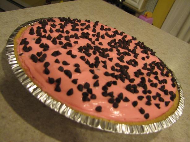 Raspberry Mousse Chocolate Chip Pie. Photo by MarthaStewartWanabe